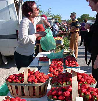 Bedoin et son marché